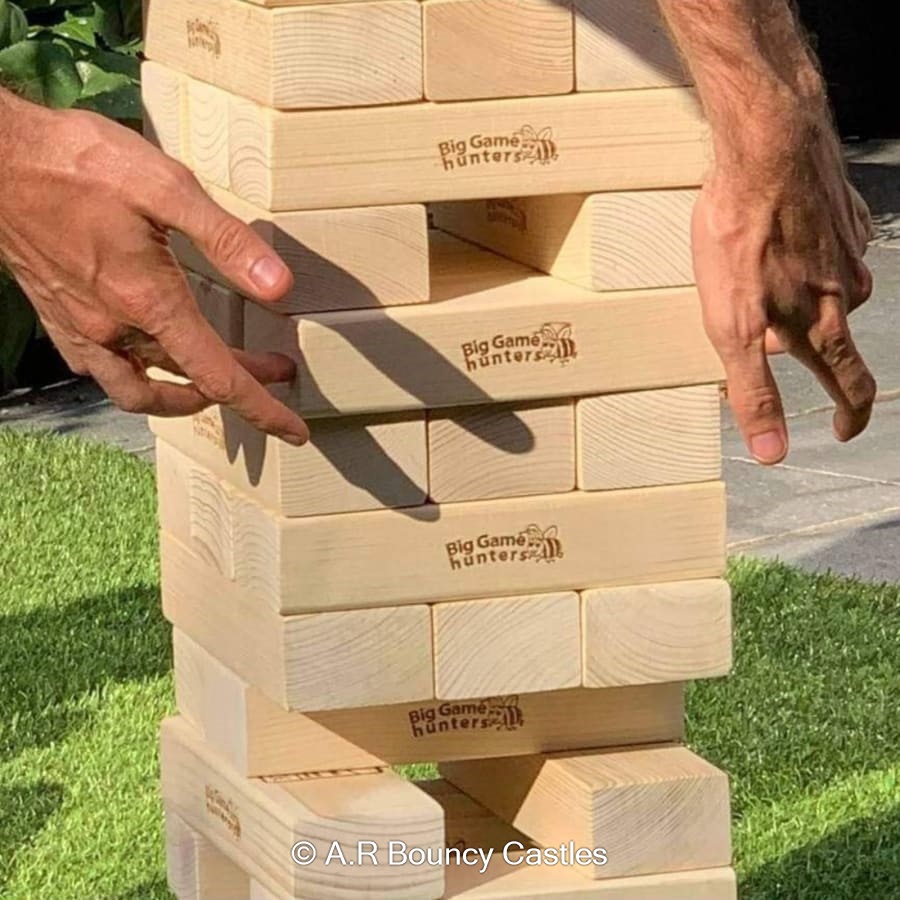 Giant Jenga - Bouncy Castle Hire in Newry, Warrenpoint, Rostrevor ...